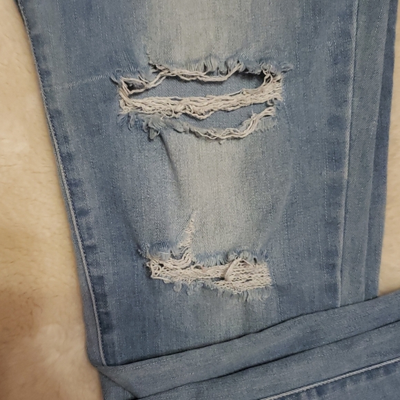 KanCan Distressed Skinny Light Wash Jeans sz 30 - Picture 2 of 8